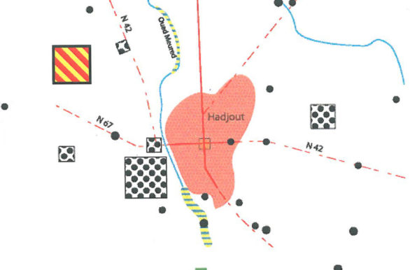 carte mentale de la préaprtion communale des décharges et points noirs