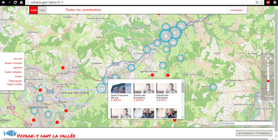 illustration de plateforme collaborative - voyage dans la vallée